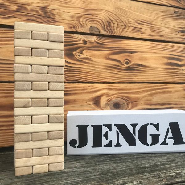 Настільна гра Дженга (Jenga) Jenga фото